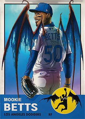 Topps Project 70 Mookie Betts by Alex Pardee