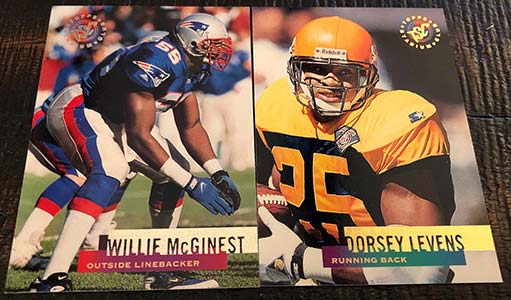 1995 Topps Stadium Club Series 2 Football Jumbo Box Break and Review