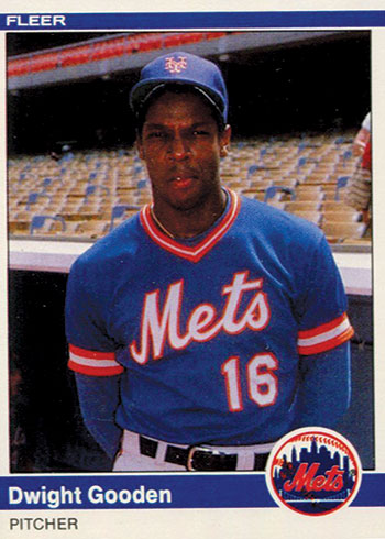 1984 Fleer Update Baseball Dwight Gooden