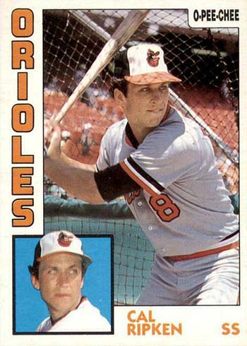1984 O-Pee-Chee Baseball Cal Ripken Jr.