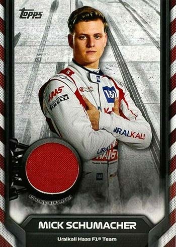 2021 Topps Formula 1 Relics Mick Schmacher