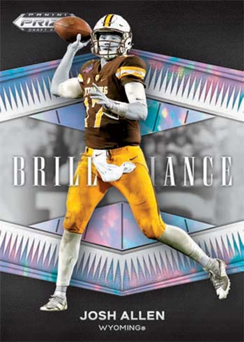2022 Panini Prizm Draft Picks Football Brilliance Josh Allen