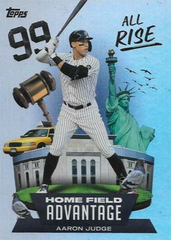 2022 Topps Series 1 Home Field Advantage Aaron Judge