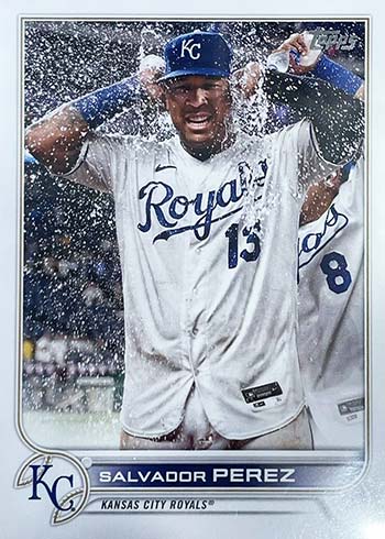 2022 Topps Series 1 Baseball Variations Salvador Perez