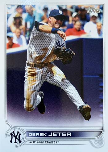 2022 Topps Series 1 Baseball Variations Derek Jeter