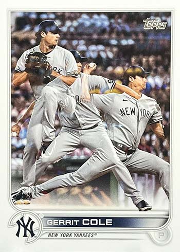 2022 Topps Series 1 Baseball Variations Gerrit Cole