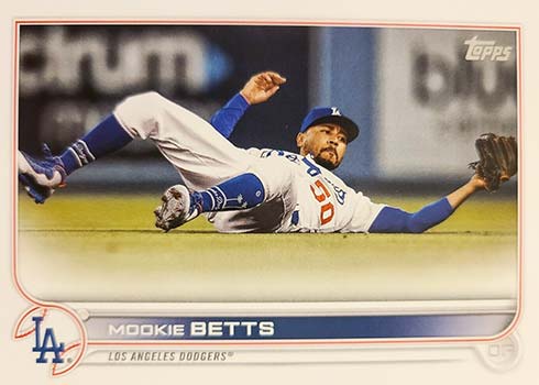 2022 Topps Series 1 Baseball Variations Mookie Betts
