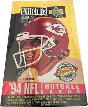 1994 Collector's Choice Football Box Break, Review And Breakdown