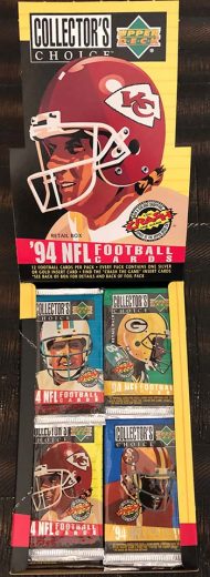 1994 Collector's Choice Football Box Break, Review And Breakdown