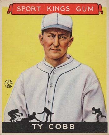 1933 Goudey Sport Kings Ty Cobb