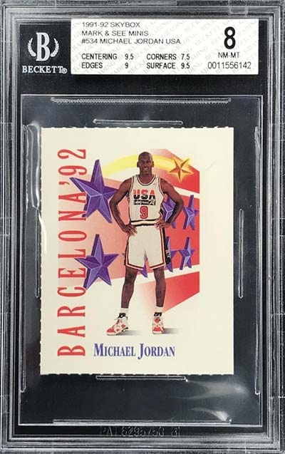 1992 USA Basketball Dream Team Basketball Card Guide and Highlights