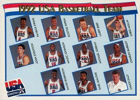 1992 Usa Basketball Cards