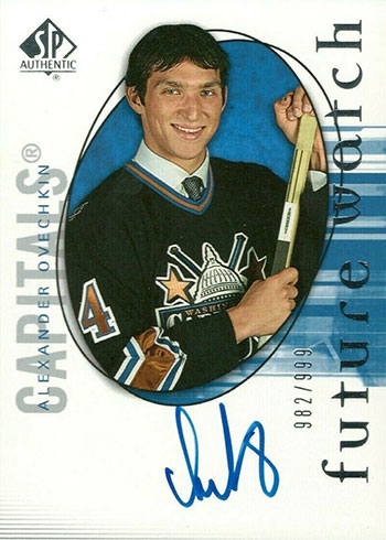 2005-06 SP Authentic Alex Ovechkin Rookie Card
