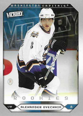 2005-06 Upper Deck Victory Alex Ovechkin Rookie Card