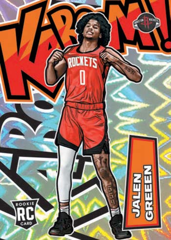 2021-22 Panini Crown Royale Basketball Kaboom Jalen Green