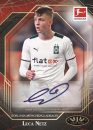 Carte relique Topps Tier One Bundesliga Amos Pieper parallèle /144 SV