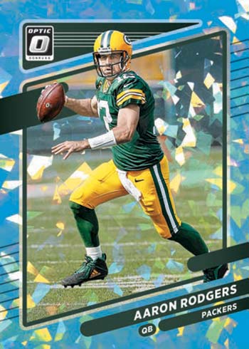 2021 Donruss Optic Football Ice Aaron Rodgers