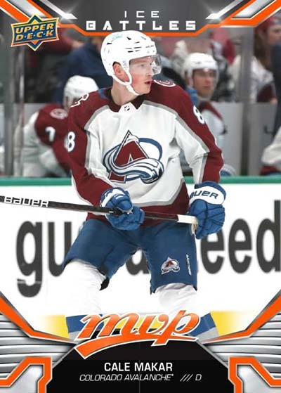 2022-23 Upper Deck MVP Hockey Ice Battles Cale Makar