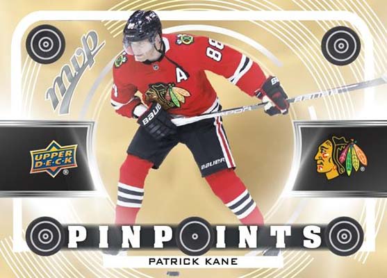 2022-23 Upper Deck MVP Hockey Pinpoints Patrick Kane