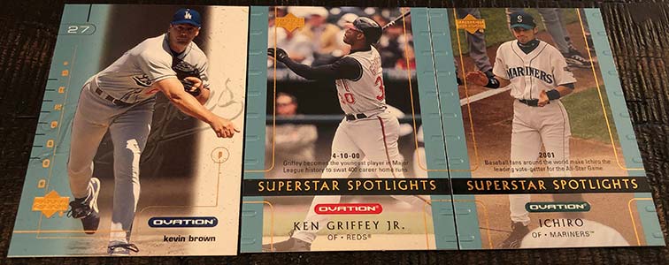 2002 Upper Deck Ovation Baseball Box Break, Review and Breakdown