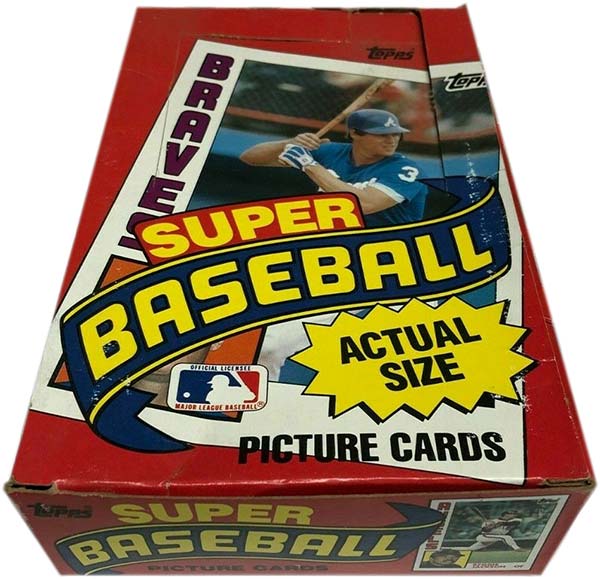 1984 Topps Super Baseball Box