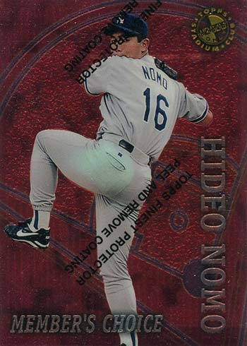 Topps Stadium Club Members Only Baseball Card Sets of the 1990s