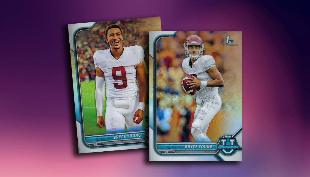 202122 Bowman University Football Checklist, Box Info, Release Date