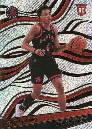 2021-22 Panini Revolution Basketball Scottie Bares Rookie Card