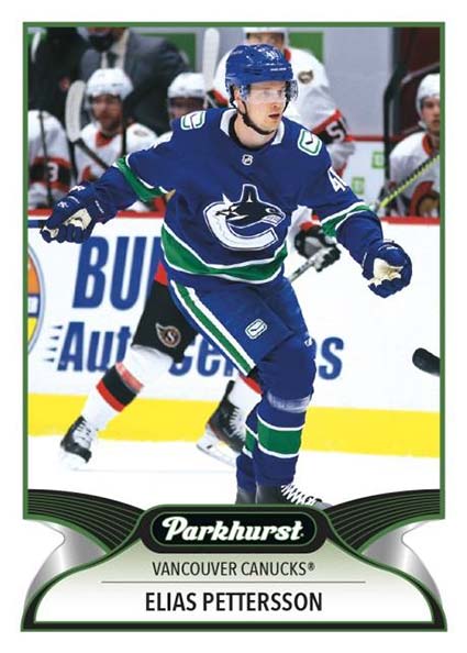 2021-22 Parkhurst Hockey Elias Pettersson