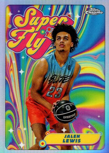 2021-22 Topps Chrome Overtime Elite Superfly Jalen Lewis