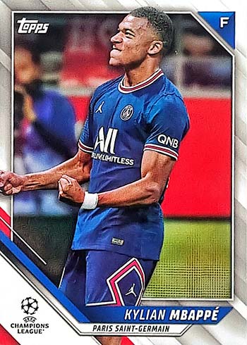 Carte Topps PSG 2021/22 Neymar Jr – Icy Foil Parallel (état Neuf)