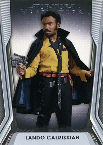 2021 Topps Star Wars Masterwork 67 Lando Calrissian