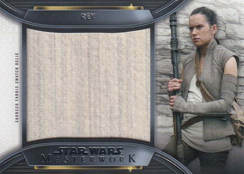 2021 Topps Star Wars Masterwork Sourced Fabric Swatch Rey