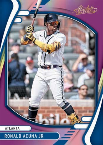 2022PANINI Absolute  ラーズヌートバー　ブックレットカード 2022 Panini Absolute Baseball Checklist, Team Set Lists, Hobby Box