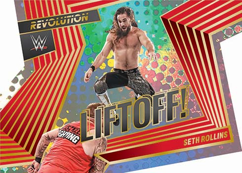 2022 Panini Revolution WWE Liftoff Seth Rollins