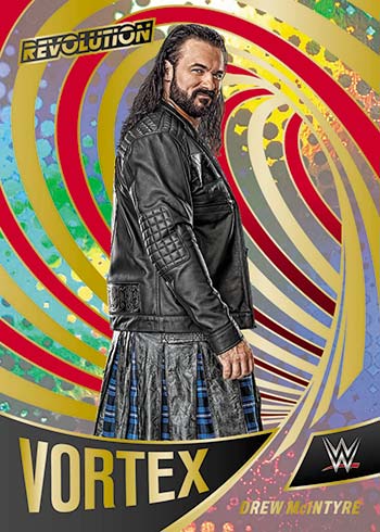 2022 Panini Revolution WWE Vortex Drew McIntyre