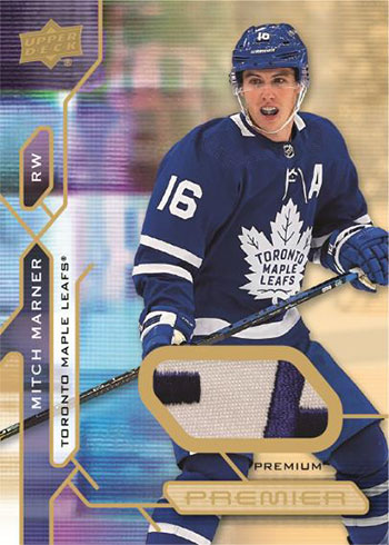 2021-22 Upper Deck Premier Hockey Patch Mitch Marner