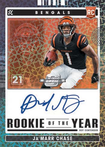 2021 Panini Contenders Optic Football Checklist, Box Info, Team