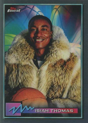 2021 Topps Finest Basketball Isiah Thomas