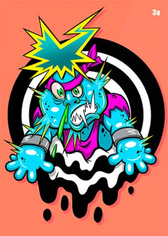 2022 Topps GPK ComplexLand Skateboard Stickers Checklist