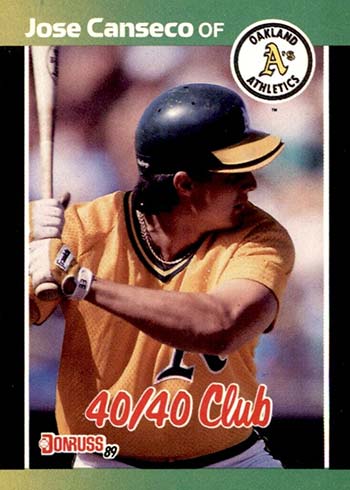 10 Career-Defining Jose Canseco Baseball Cards - Instant PC
