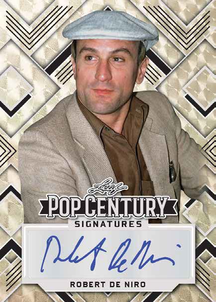 2022 Leaf Metal Pop Century Robert De Niro Autograph