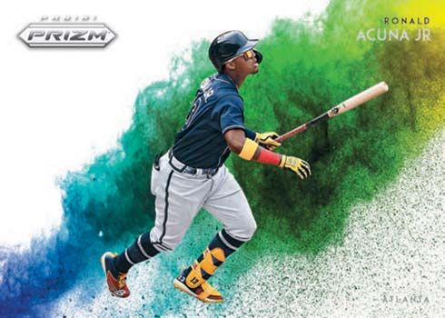 2022 Panini Prizm Baseball Color Blast Ronald Acuna Jr.