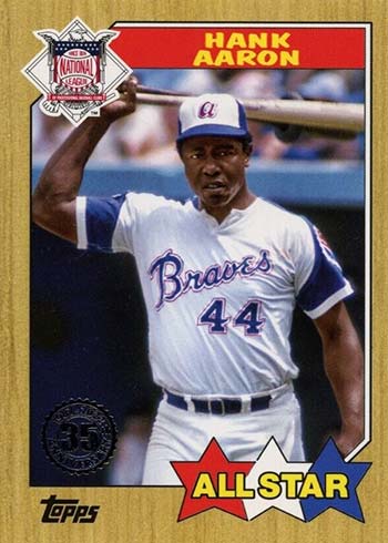 2022 Topps Series 2 Baseball 1987 Topps All-Stars Hank Aaron