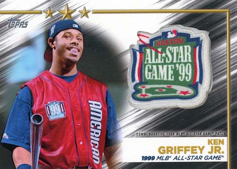 2022 Topps Series 2 Baseball All-Star Alumni Commemorative Relics Ken Griffey Jr.