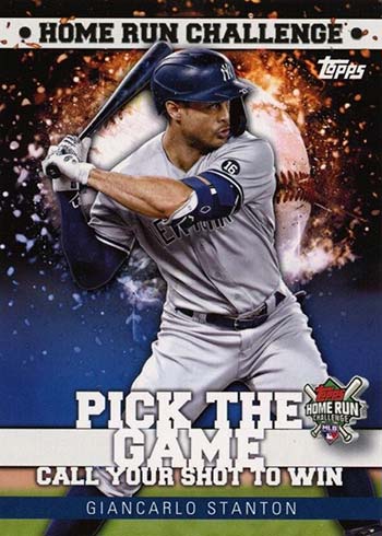 2022 Topps Series 2 Baseball Home Run Challenge Giancarlo Stanton
