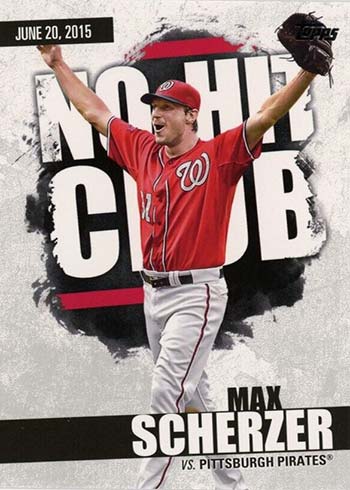 2022 Topps Series 2 Baseball No-Hit Club Max Scherzer