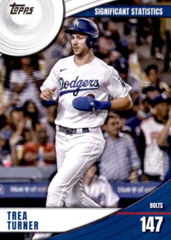 2022 Topps Series 2 Baseball Significant Statistics Trea Turner