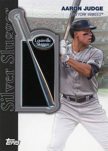 2022 Topps Series 2 Baseball Silver Slugger Award Patches Aaron Judge