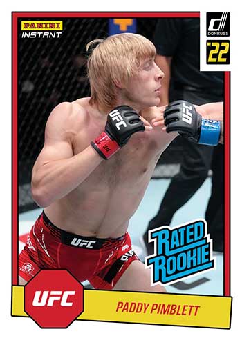 2022 Panini Instant Rated Rookie Retro Paddy Pimblett